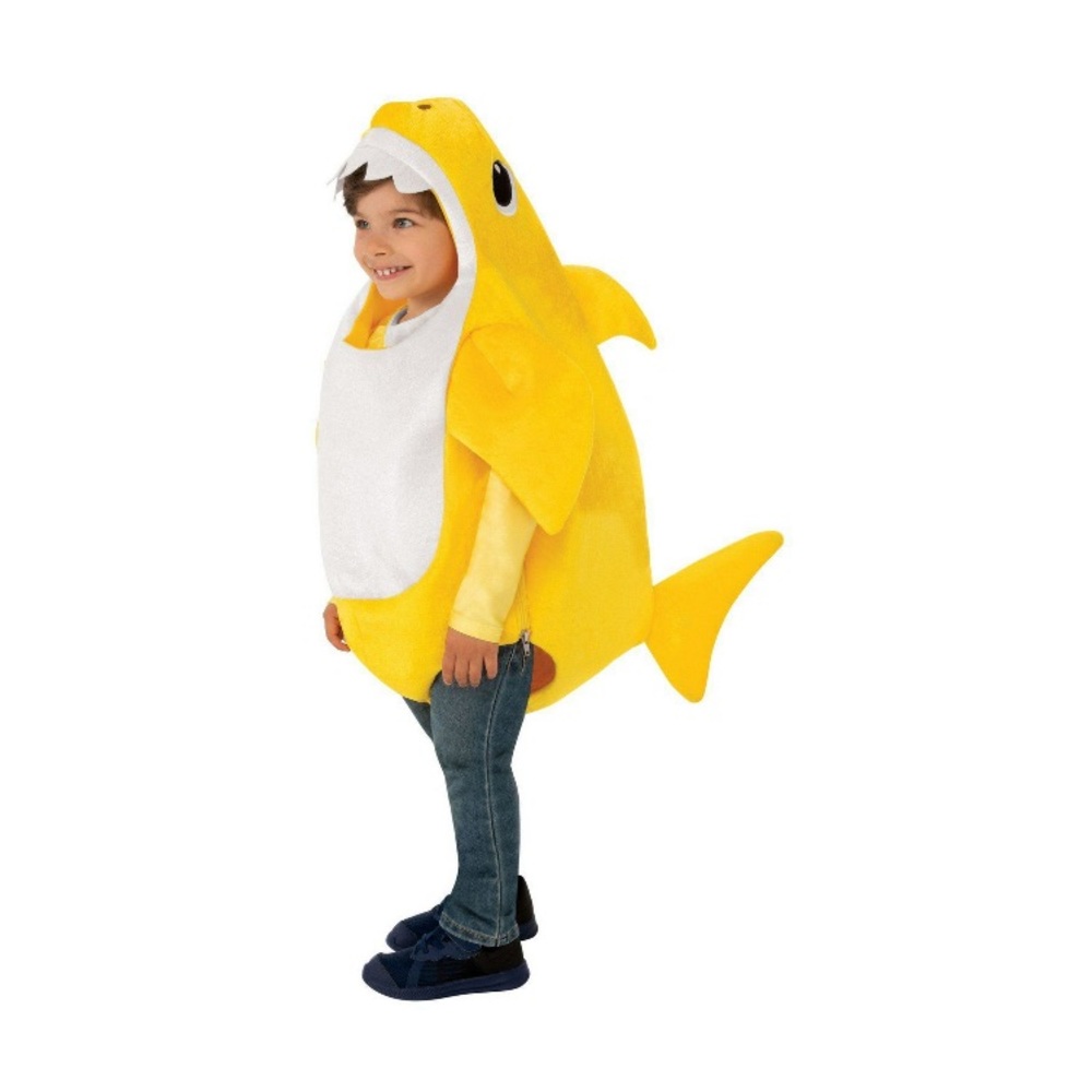 Like New Baby Shark Kids Costume- Yellow